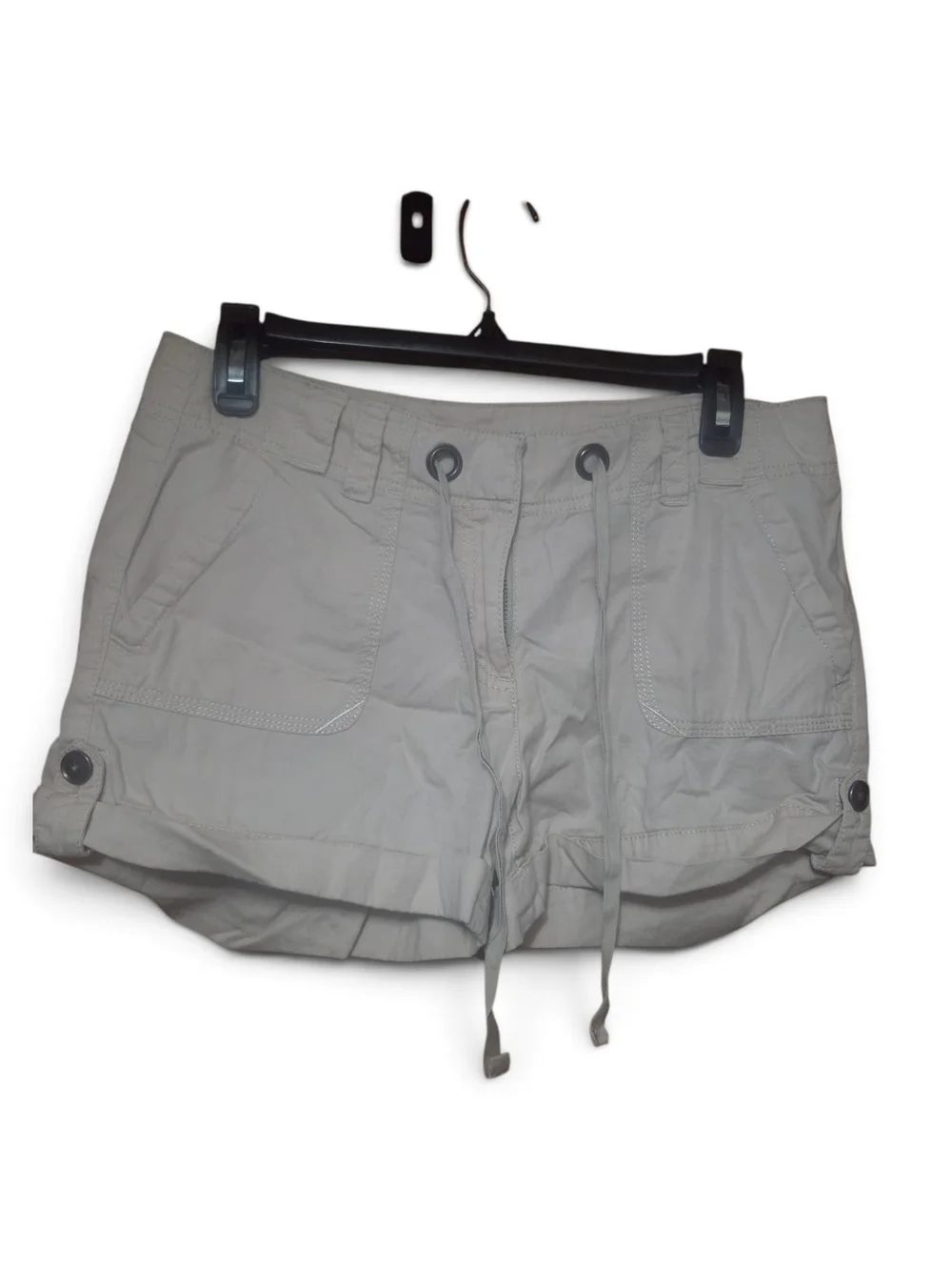 Casual Drawstring Utility Shorts - Light Khaki SIZE 4P